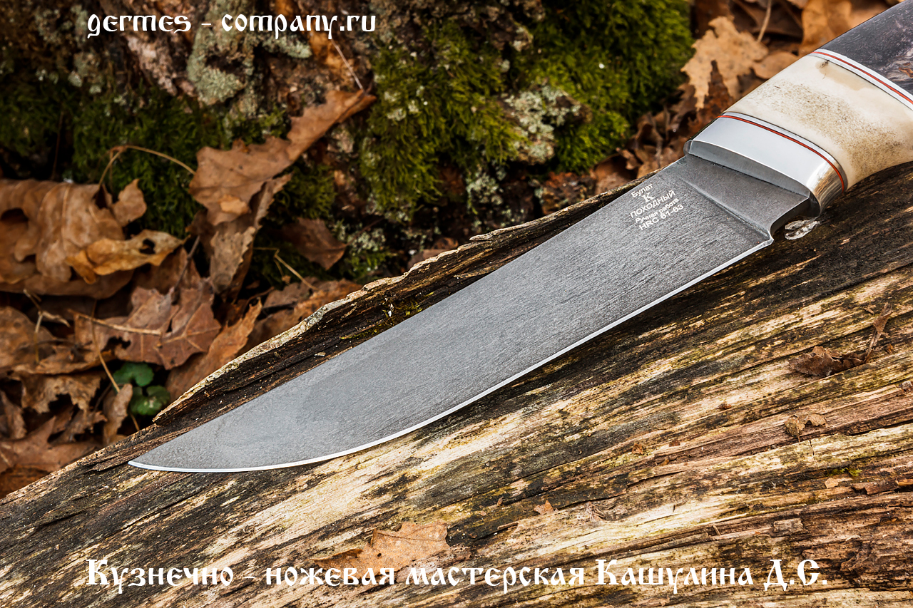 Нож Походный из булатной стали, стаб.дерево купить в интернет-магазине ...