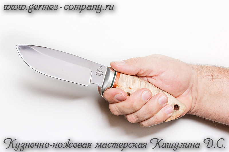 Нож 110х18 Вепрь, береза купить в интернет-магазине Кашулина Д.С.