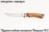 Нож 110х18 Куница, корень ореха фото 2