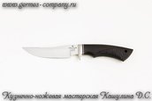 Нож Х12МФ Охотник, черный граб фото 2