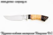 Нож Х12МФ Промысловый, береста фото 2