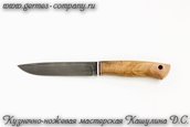 Нож ХВ-5 Соболь, корень ореха фото 2