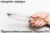 Нож Х12МФ Секач, корень ореха фото 5