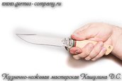 Нож Х12МФ Судак, береза фото 5