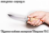 Нож Х12МФ Фазан, береста фото 5