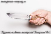 Нож Х12МФ Ястреб, корень ореха фото 5