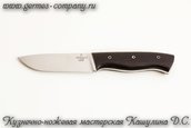 Нож 95x18 Бизон 2, рукоять черный граб фото 2