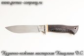 Нож из стали ELMAX Ирбис, черный граб фото 3