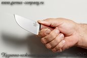Нож Рысь 2, сталь 95x18, рукоять бубинга помеле фото 5