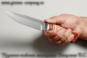 Нож Лазутчик Х12МФ, береста фото 5