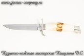 Нож Х12МФ НКВД, рог лося фото 2