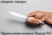 Нож Х12МФ НКВД, рог лося фото 5