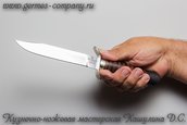 Нож разведчика Х12МФ, кожа фото 5