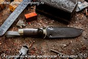 Нож разведчика - сталь Х12МФ, Антибликовый фото 4