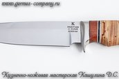 Нож Лазутчик из кованой Х12МФ фото 3