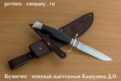 Нож НКВД из кованой 110Х18 фото 5