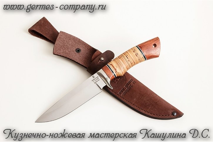 Нож Лазутчик Х12МФ, береста