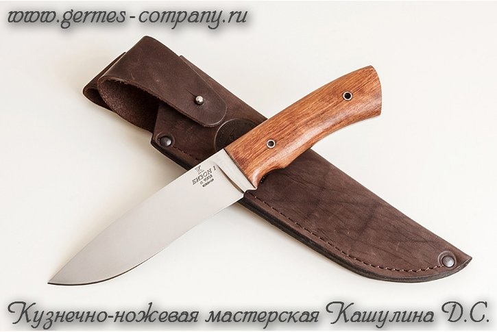 Нож 95x18 Бизон 1, рукоять бубинга помеле