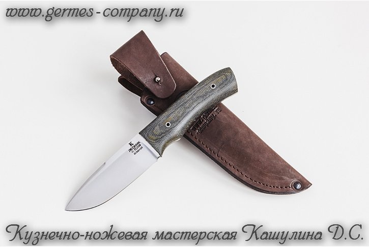 Нож Лесник - сталь Х12МФ, рукоять микарта