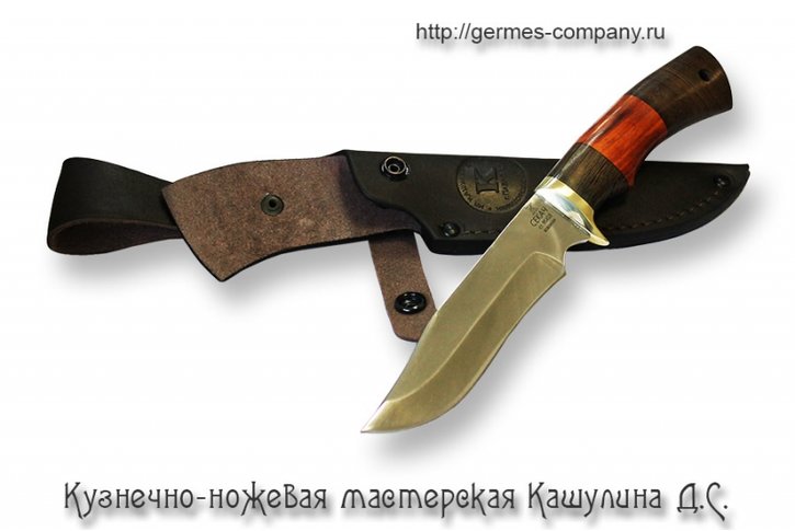 Нож Секач - сталь 95х18 кованая, венге + падук