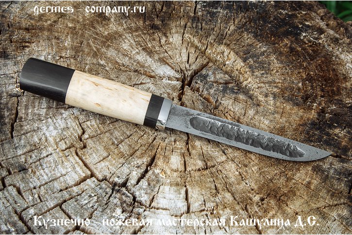 Нож Якутский 95х18, кованый дол