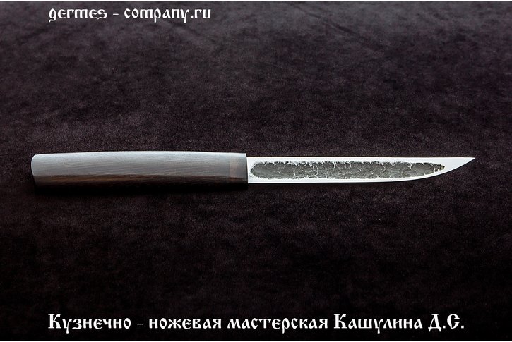 Нож Якутский из кованой Х12МФ, граб