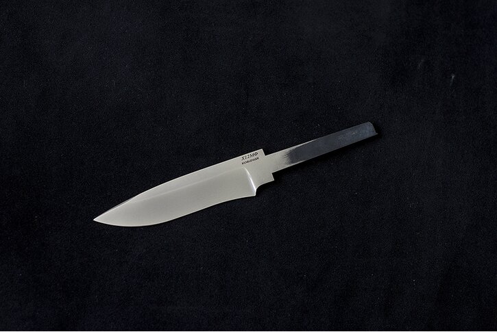 Клинок ножа Клык из кованой Х12МФ