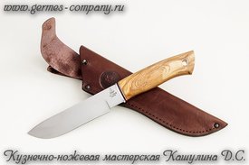 Нож 110х18 Зубр, корень ореха