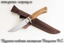 Нож 110х18 Куница, корень ореха