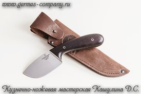 Нож Разделочный-1 Х12МФ, черный граб