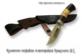 Нож Белка: сталь 95х18, рукоятка из бересты