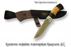 Нож Ястреб из кованной стали 95х18, венге, зембрано